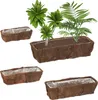 Relaxdays Blumenkasten, 4 unterschiedliche Größen, für Produktbild-Vorschau 1