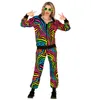 80er Jahre Trainingsanzug mit buntem Animal Print von Gr. Produktbild-Vorschau 2