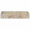 vidaXL Wandwaschbecken Creme 38x24x6,5 cm Marmor -  Produktbild-Vorschau 5