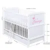 Baby-Delux Babybett Gitterbett Kinderbett Natalie Princess Produktbild-Vorschau 5