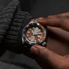 Herrenuhr Automatikuhr Handaufzug Datum - Seiko Modell: Náhľad obrázku produktu 4