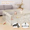 Laufgitter Baby, Großer Baby Laufstall  XXL Produktbild-Vorschau 3
