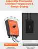 VEVOR Solar Ventilator, 400 x 150 mm, Solar Powered Fan, Produktbild-Vorschau 3