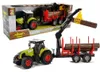 Leantoys Traktor und Forstanhänger mit Holz Produktbild-Vorschau 3
