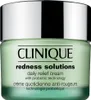 A close-up studio shot of a Clinique Redness Solutions Daily Relief Cream jar. Náhľad obrázku produktu