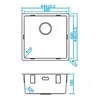 SOLIDO 3D-Spüle CABLPP40R10 Edelstahl Produktbild-Vorschau 8