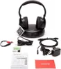 A set of Aiwa wireless TV headphones and accessories laid out on a white background. Produktbild-Vorschau