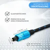 Ultra HDTV Optisches Toslink Kabel - 5m, Ideal für Produktbild-Vorschau 3