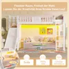MODFU  Hochbett,Kinderbett,90x200cm, Jugendbett  mit Produktbild-Vorschau 5