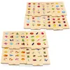Multiple wooden game boards with various illustrations of nature, seasons, and food items. Anteprima dell’immagine prodotto
