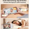 5" dětská chůvička s kamerou a aplikací Video chůvička WLAN Náhled obrázku produktu 18