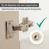 wolfcraft Reparaturset für Topfscharniere, 11-tlg., zur Produktbild-Vorschau 10