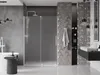 Mexen Velar Schiebetür-Duschwand 160 cm, matt, weiß - Produktbild-Vorschau 2