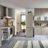 Selbstklebende Tapete Möbelfolie Uni Beige Lamellen 3D Produktbild-Vorschau 8