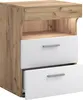 Meuble de nuit | Table d'appoint avec deux tiroirs | Table Voir les images du produit 2