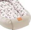 Boho Garden & Ecru Velvet Baby nest Kokon XXL Produktbild-Vorschau 2