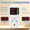 Automatická zásuvka s napěťovou a proudovou ochranou LED Náhled obrázku produktu 8