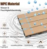 Aopunly WPC 6x dřevěné terasové dlaždice á 60 x 30 x 2,2 Náhled obrázku produktu 3