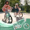 Bicyclette enfant 16 pouces 4-6 ans Silver Moon Mint Sun Voir les images du produit 7