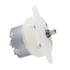 A close-up, studio shot of a geared DC motor against a white background. Anteprima dell’immagine prodotto