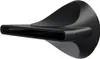 A black hair dryer nozzle attachment is shown against a white background. Podgląd zdjęcia produktu