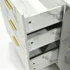 Sideboard Weiß Marmoroptik, Kommode mit 1 Tür und 3 Produktbild-Vorschau 10