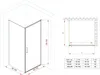 Mai & Mai Duschkabine 90x90x195cm Hebe-Senk-Mechanismus Produktbild-Vorschau 7