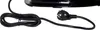 A close-up of a black electrical cord and plug attached to a black appliance. Produktbild-Vorschau