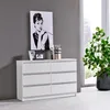 Home Collective Kommode mit 6 Schubladen Kommode Holz Produktbild-Vorschau 7