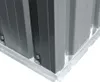 vidaXL Casetta da giardino in metallo grigio Anteprima dell’immagine prodotto 14