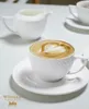 Filiżanka z spodkiem Wilmax, 90 ml, biała porcelana, Podgląd zdjęcia produktu 2