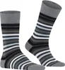 FALKE Tinted Stripe Socken Herren 3180 - asphalt mel. 43-46 Produktbild-Vorschau 3