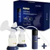 A Neno Camino double cordless electronic breast pump and its packaging are displayed against a white background. Podgląd zdjęcia produktu