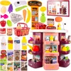 Malplay Shop Supermarkt für Kinder 44 Artikel, Kasse Korb Produktbild-Vorschau 1