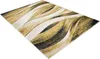 Tapis FUSION 1617 jaune / crème - Vagues, moderne, abstrait Voir les images du produit 4