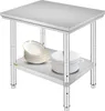 VEVOR Table de travail en acier inoxydable 760 x 600 x 70 Voir les images du produit 1