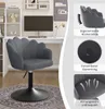 WOLTU Schminkstuhl, mit Lehne, Blumenform, höhenverstellbar Produktbild-Vorschau 6