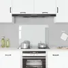 vidaXL Dos de cuisine Transparent 80x60 cm Verre trempé Voir les images du produit 1