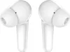 A pair of white wireless earbuds shown against a white background. Anteprima dell’immagine prodotto