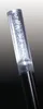 Close-up of a solar light stake with air bubbles inside a clear tube. Produktbild-Vorschau