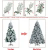 Yaheetech 228 cm Künstlicher Weihnachtsbaum mit Schnee, Produktbild-Vorschau 6