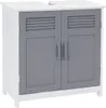 Waschbeckenunterschrank MCW-A85, Badschrank 60x60x30cm  Produktbild-Vorschau 3
