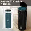 50 l berührungsloser Edelstahl-Mülleimer mit Produktbild-Vorschau 5