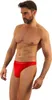 A man wearing a red thong. Anteprima dell’immagine prodotto