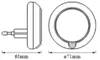 OSRAM 4099854530616 Sockel-Nachtlicht mit On/Off-Schalter Produktbild-Vorschau 8