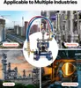 SucceBuy Coupe-tube manuel pour tubes à gaz 5-50,8 mm, Voir les images du produit 6
