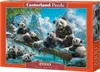 CASTORLAND Puzzle Panda Winterrettung 2000 dlks Náhľad obrázku produktu 2