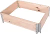A wooden raised garden bed frame, assembled and shown from a slightly elevated angle. Náhľad obrázku produktu