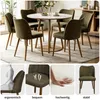 Set di 2 sedie da pranzo Duhome: sedie in lino imbottite Anteprima dell’immagine prodotto 4
