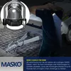 MASKO® Serrure de remorque, cadenas numérique à code de 4 Voir les images du produit 6